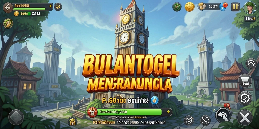 Screenshot gameplay yang seru dan strategis dalam BULANTOGEL.