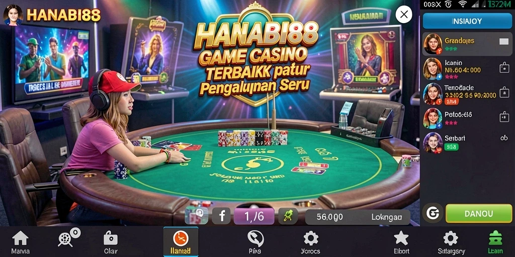Gameplay seru dengan dealer live yang profesional dan interaktif.