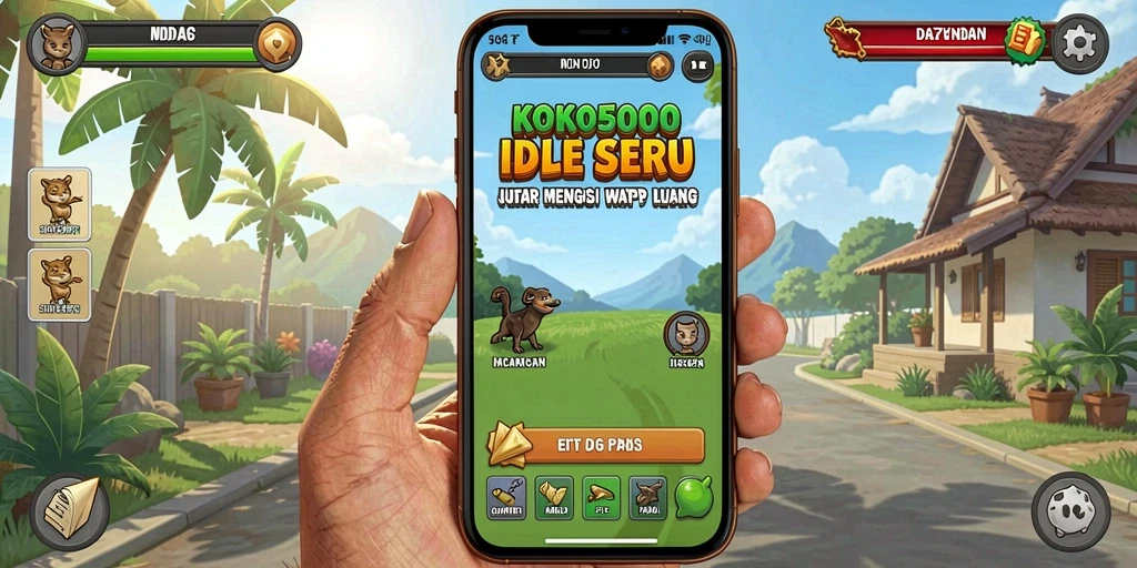 Tampilan menarik dari gameplay KOKO5000 yang mengasyikkan.