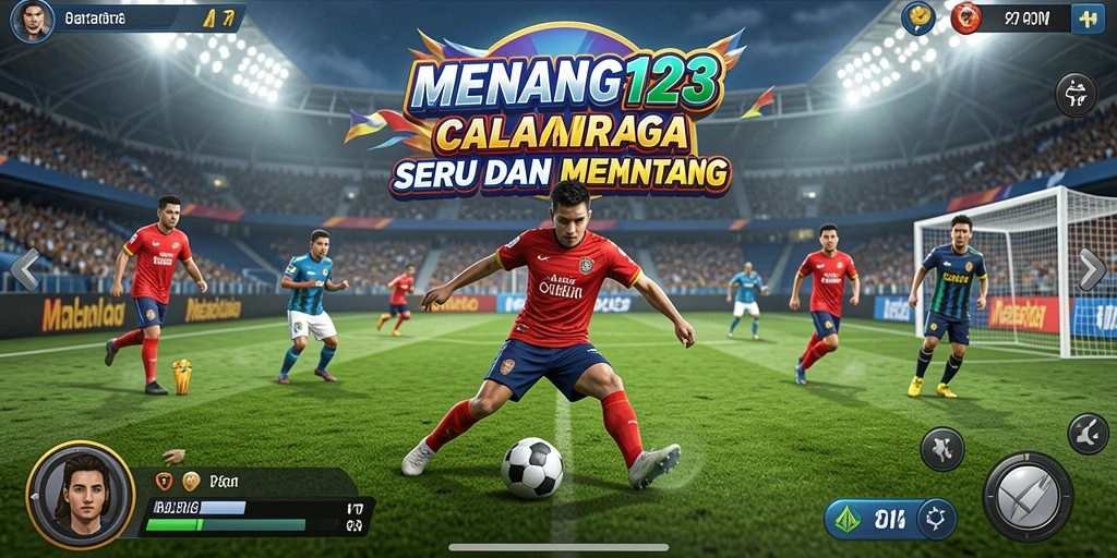 Tampilan gameplay seru dan kompetitif dari MENANG123.