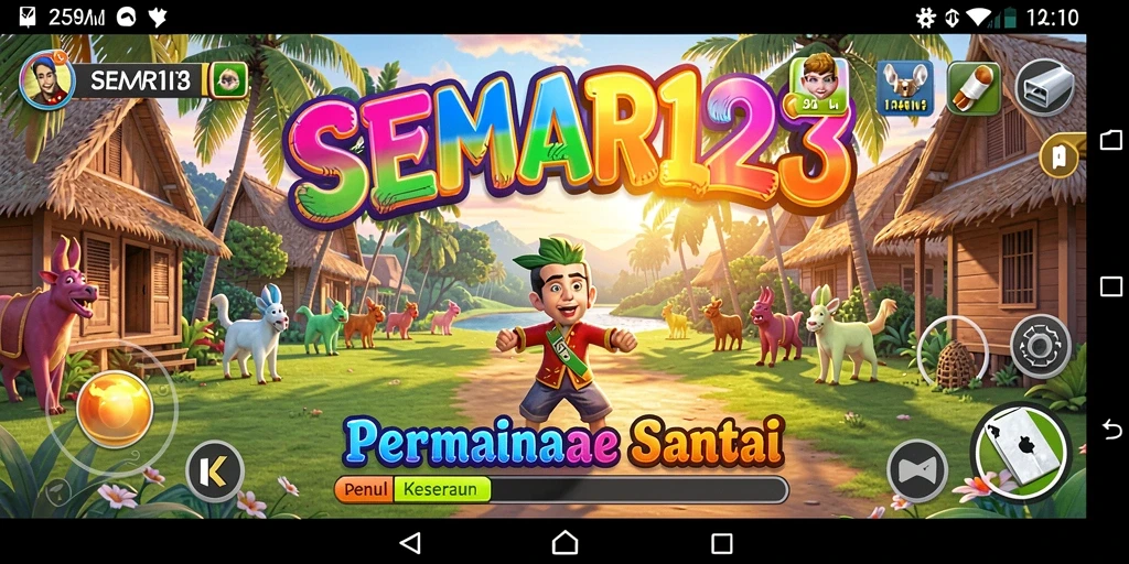 Tampilan gameplay menarik dalam SEMAR123 yang memberikan kesenangan tersendiri.