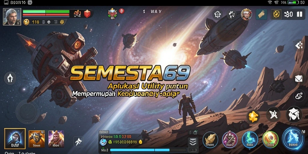 Screenshot SEMESTA69 menampilkan tampilan antarmuka yang bersih dan fungsional.