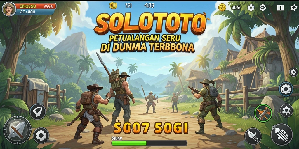 Tampilan screenshot SOLOTOTO dengan petualangan seru di dunia terbuka.