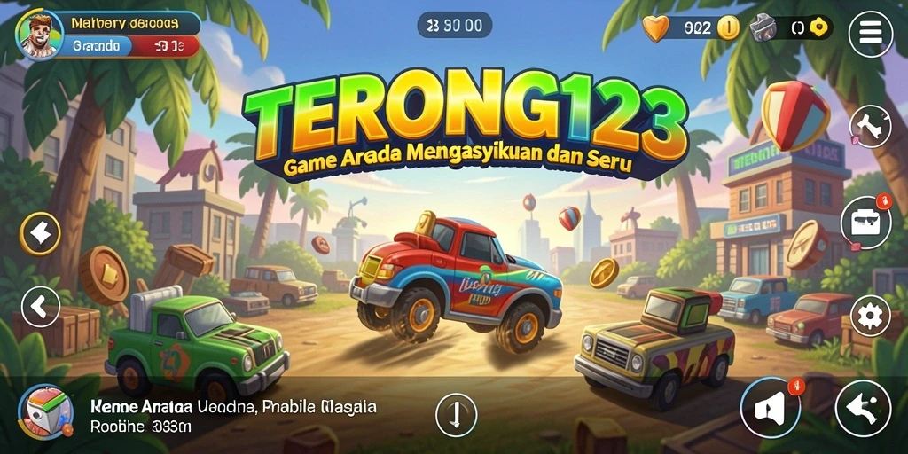 Screenshot gameplay TERONG123 menampilkan aksi seru dan grafis menarik.