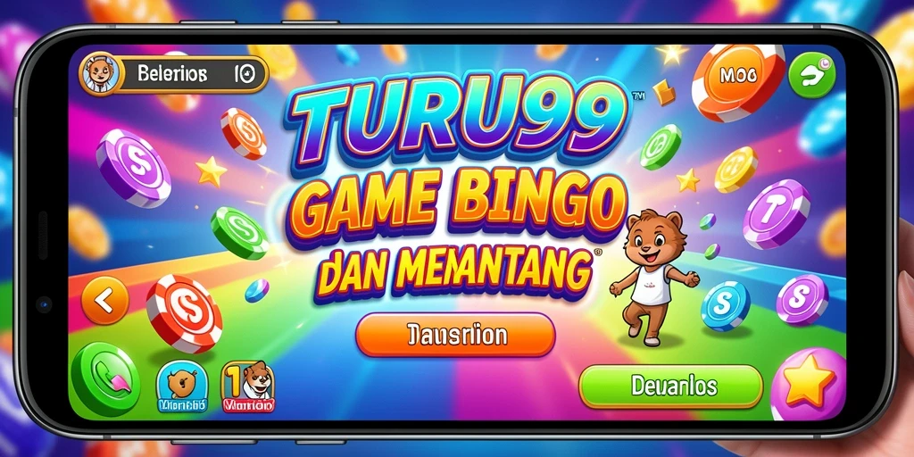 Tampilan gameplay menarik dari TURU99 yang menampilkan keseruan Bingo.